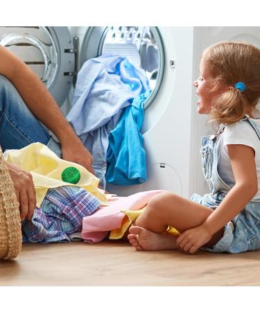 Relaxdays Laundry Ball Plastic 50% Ceramic Green 9.5 x 10.5 x 10.5 cm - Buy Online on GoSupps.com