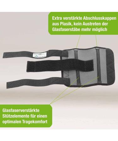 NATURE PET Dog Carpal Splint/Dog Carpal Joint Protection Splint/Dog Support Brace Carpolock Medium Grey - XL - Buy Online on GoSupps.com