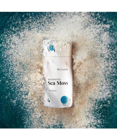Mecantu Raw Sea Moss (Irish Sea Moss) - Ethically Sourced & Eco-Friendly | Create Healthy Vegan Food Drinks Sea Moss Gel and Sea Moss Powder | 2+ Months Supply (100g) main - Buy Online on GoSupps.com