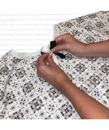 Classy Pal Hospital Gown with Front Snaps - Unisex Cotton Blend Patient Gown for Medical Needs - XXL Size - Buy Online on GoSupps.com