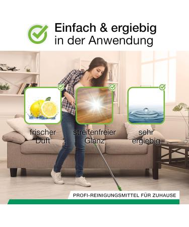 Buy Biohy Floor Cleaner (6 x 1L) | Streak-Free Concentrated Formula for All Hard Floors | Ideal for Laminate PVC & Stone | Pleasant Scent | Organic Cleaning Solution - Buy Online on GoSupps.com