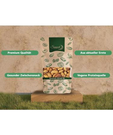 Sunnah Shop Smoked Nut Mix - Cashew Almond & Pistachio | Vegan Protein 1kg | Crispy Salty Snack for Students Intense Smoke Flavor - Buy Online on GoSupps.com