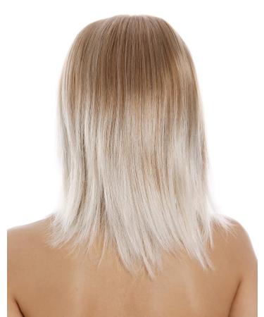WIG ME UP GFW2472-27T60 | Short Shoulder Length Straight Bob Wig for Women | Blonde Ombre with Platinum Tips | International Shipping Available - Buy Online on GoSupps.com