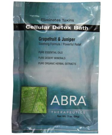 Cellular Detox Bath Counter Display 3 oz pkt - Abra Therapeutics