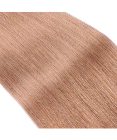 Keratin Bonding Hair Extensions #27 Honeyblond 60cm - 200 Strands 100% Remy Real Hair U-Tip by Novon - Premium Quality - Buy Online on GoSupps.com