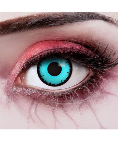 aricona contact lenses colored lenses - blue colored annual lenses - Halloween contact lenses blue without prescription Blue Vampire