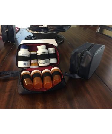 SafeTote Rx Portable Medication Lock Bag - Secure Prescription Storage for Travel | TSA #7 Lock | Ideal for Daily Use - Buy Online on GoSupps.com