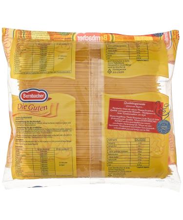 Buy Bernbacher Die Guten Spaghetti 2.5 kg - Premium Italian Pasta for International Shipping - Buy Online on GoSupps.com