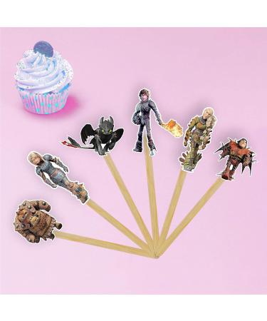 Seyal How To Train Your Dragn Cupcake Topper H T T Y D Cupcake Topper - Buy Online on GoSupps.com