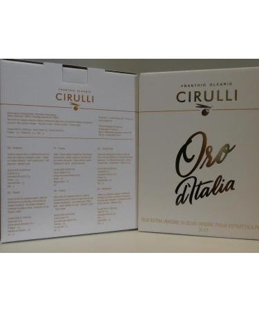 Cirulli Italian Cold-Extracted Extra Virgin Olive Oil 2 Bag in Box EVO (2 x 3 Litres) - Buy Online on GoSupps.com