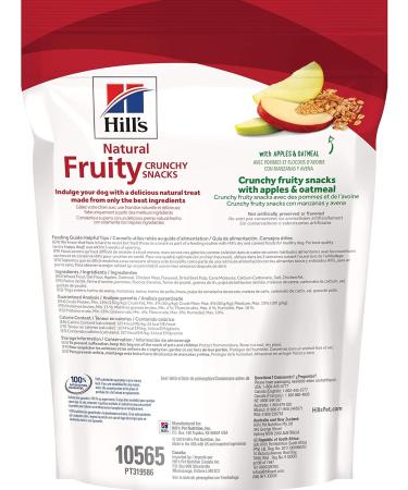 Hills Natural Fruity Snacks for dogs with Apples & Oatmeal + Hills Natural Soft and Chewy Training Dog Treats with Real Chicken - Buy Online on GoSupps.com