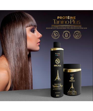 SOLINA B-TOX Tanino Plus | R ducteur de Volume Au Miel Prot ine de Soie et Huile de Ricin | Brillance et Douceur | 1000 ml - Buy Online on GoSupps.com