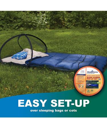 Atwater Carey Sleep Screen Pop-Up Mosquito Net with Permethrin Bug Repellent - Buy Online on GoSupps.com