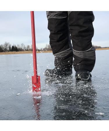 Eskimo CH11 59.5-inch Multi-Faceted Ice Chisel with Triple-Action Chipper Head Design - Buy Online on GoSupps.com