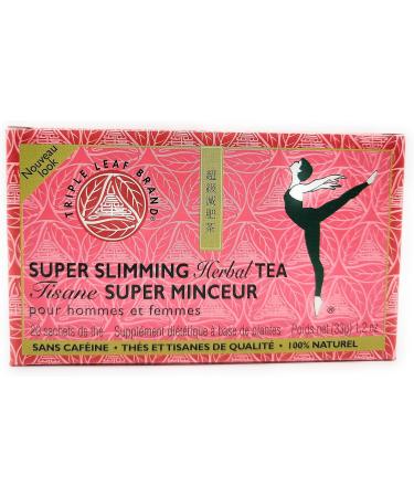Herbal Tea Triple leaf_SuperSlim Tea 20 bags - Buy Online on GoSupps.com