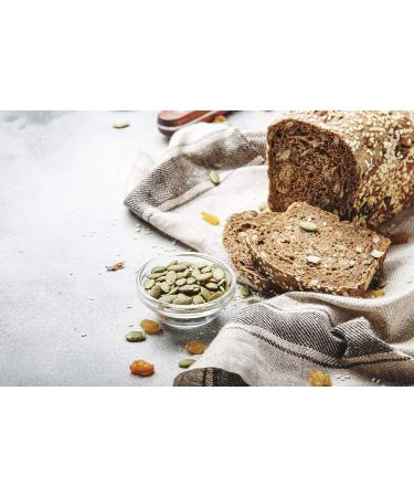 Ground Pumpkin Seed Flour 500g - Raw & Vegan Protein Powder - Buy Online on GoSupps.com