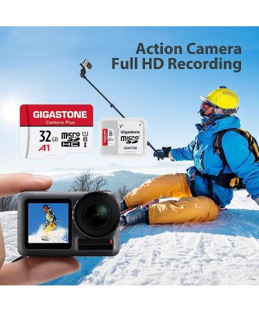 Gigastone 32GB Micro SD Card 5-Pack for Cameras, Wyze Cam, Roku - UHS-I U1 A1 Class 10 - up to 90MB/s with Adapter - Buy Online on GoSupps.com