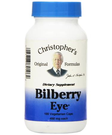 Dr Christopher's Formula Bilberry Eye, 100 Count