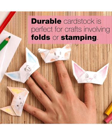 Springhill White 8.5  x 11  Cardstock Paper  90lb  163gsm  250 Sheets (1 Ream)   Premium Lightweight Cardstock  Printer Paper with Smooth Finish for Greeting Cards  Flyers  Scrapbooking   015101R 90lb 1 Ream | 250 Sheets... - Buy Online on GoSupps.com