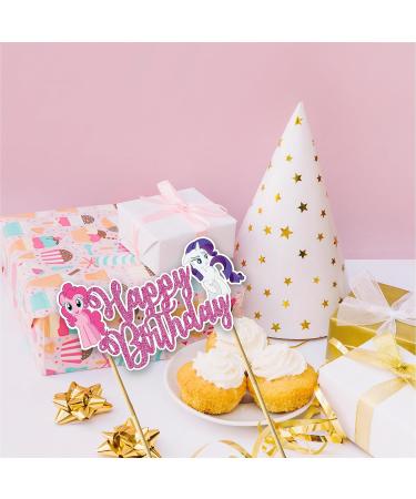 Seyal My Litle Pony Happy Birthday Cake Topper - Buy Online on GoSupps.com