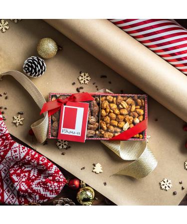 Caramelised Pecans & Chilli Peanuts Selection 200g - Gourmet Snack Mix - Buy Online on GoSupps.com