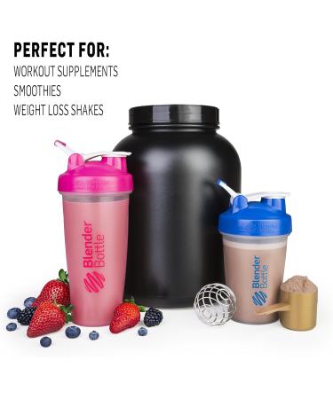 BlenderBottle Classic 20oz Red Shaker Bottle with Loop Top - Best Quality - Buy Online on GoSupps.com