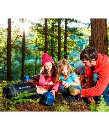 Sleepingo Double Sleeping Bag - Queen Size XL, Cold Weather 2 Person Waterproof Bag for Camping, Backpacking, Hiking - Lightweight & Spacious for Adults, Teens - Ideal for Truck Tent or Sleeping Pad - Buy Online on GoSupps.com