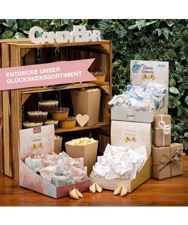 Food Crew 30x Lucky Cookies - Perfect Small Gift Idea for Family Friends & Colleagues - Made in Germany - Ideal for Advent Calendars & New Year's Eve Celebrations - Buy Online on GoSupps.com