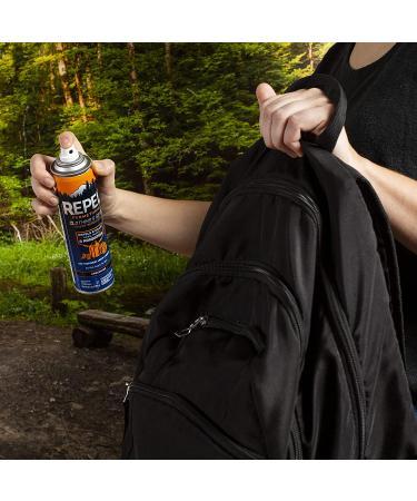 Repel Permethrin Clothing & Gear Insect Repellent Aerosol Spray - 6.5 fl oz - Repels Mosquitoes, Ticks, Mites - Ideal for Outdoor Gear, Tents, Sleeping Bags - Buy Online on GoSupps.com