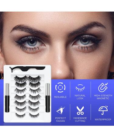 Magnetic Eyelashes Silk Material | Long Lasting & Easy to Remove | Natural Looking Lashes for Women - Buy Online on GoSupps.com