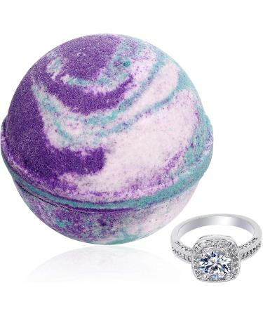Mermaid Daydream Bath Bomb with Size 10 Ring Inside - Extra Large 10 oz - Made in USA - Buy Online on GoSupps.com