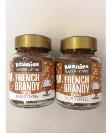 Beanies The Flavour Co Beanies Instant French Brandy Lot de 2 pots de 50 g