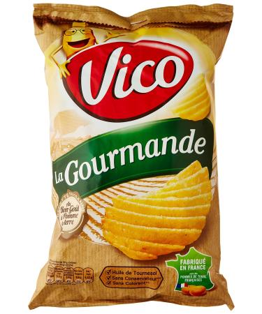 Vico la gourmande le Sachet 120 g Chips - Lot de 5