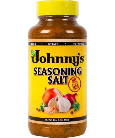 Johnny's Seasoning Salt, No Msg, 42 Oz