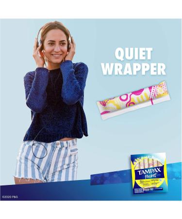 Tampax Pocket Pearl Tampons Regular Absorbency - Unscented 16 Count with LeakGuard Braid - International Shipping Available - Buy Online on GoSupps.com