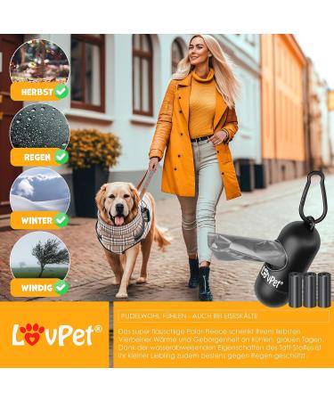 LOVPET Dog Jacket - Waterproof Winter Vest with Dishes 45 Fenders Reflectors & D-Ring - 2XL Beige | International Shipping Available - Buy Online on GoSupps.com
