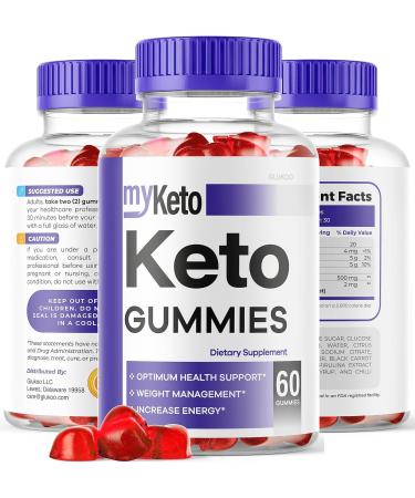 Glukoo Myketo Keto Gummies - Weight Loss Support with Oprah Endorsed My Keto Formula - 30 Day Supply - Buy Online on GoSupps.com