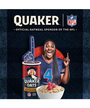 Quaker Quick 1-Minute Oatmeal Non GMO Project Verified - 40 oz Bags x 2 (Pack of 2) - 55 Servings - Buy Online on GoSupps.com