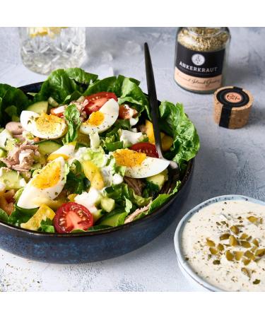 Ankerkraut Thousand Island Salad Seasoning - 90g Cork Glass for Homemade Fruity Dressings | International Shipping Available - Buy Online on GoSupps.com