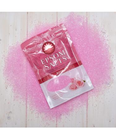 Elysium Spa Natural Rose Epsom Bath Salts - Relax and Rejuvenate with the Healing Power of Rose - Buy Online on GoSupps.com