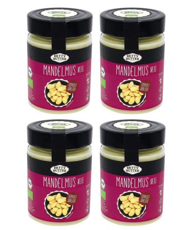 Betty Butter 4 x 330 g bags of almond puree almond puree almond butter almond butter natural nut without additives 4 x 330 g