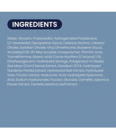 Dermela Hyal Spicule Hydrating Balancing Cream, 24-Hour Hydration & Sebum Control, Non-Greasy Face Moisturizer for Dry & Sensitive Skin, 1.69 fl oz | K-beauty Skincare - Buy Online on GoSupps.com