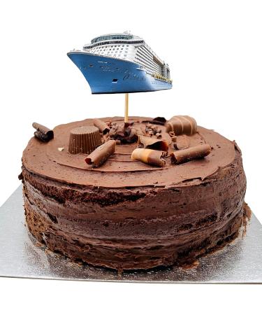 Cruise Ship Cupcake Toppers - 14pcs Birthday Party Decorations for Food & Cupcakes - International Shipping Available - Buy Online on GoSupps.com