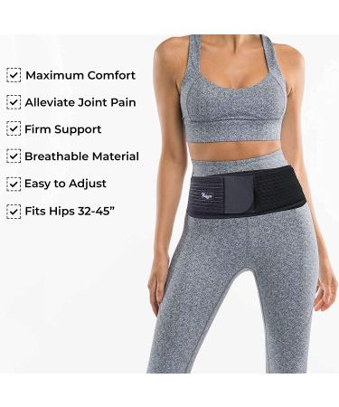 Posture Magic Sacroiliac SI Joint Support Belt for Women and Men - Reduce Sciatic, Pelvic, Lower Back, and Leg Pain - Stabilize SI Joint - Regular Size - Buy Online on GoSupps.com