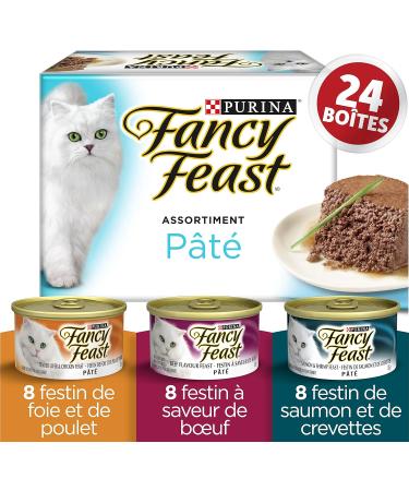Fancy Feast Wet Cat Food Chicken Feast Variety Pack 85g & Fancy Feast Wet Cat Food Assorted P t Variety Pack 85 g & Fancy Feast Wet Cat Food Seafood Supper P t Variety Pack Cat Food+ Assorted P t + Wet Cat Seafood Food - Buy Online on GoSupps.com