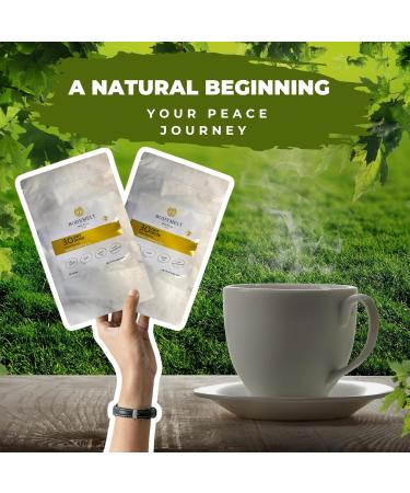 BODYMELT 30 Days Detox Tea Powder | Herbal Energy Booster with Mate Ginseng & Ginger | Keto-Friendly | 30 Sachets | 4g Each | 4.2oz - Buy Online on GoSupps.com