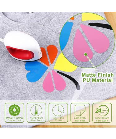 12 Pack of Heat Transfer Vinyl HTV for T-Shirts - 12x3' Rolls - Buy Online on GoSupps.com