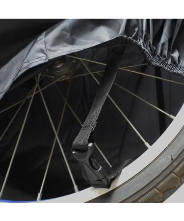 ATCG 190T Nylon Waterproof Bike Cover for 20 Kids Bike - Outdoor Storage Bag Included | Small - Black - Buy Online on GoSupps.com