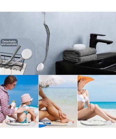 Back Lotion Applicator - Easy Reach, Washable, Self Tanner - 20.5 Long - Buy Online on GoSupps.com