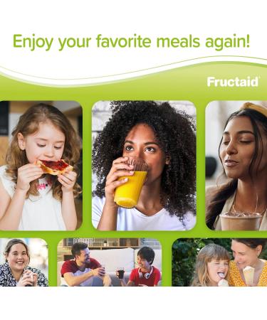 Enzyme Supplement - 90 Capsules so That You can Enjoy Fruits Fruit Juices Soft Drinks and Sweets Again Dietary Supplement Gluten-Free Lactose-Free 1 Count (Pack of 90) - Buy Online on GoSupps.com